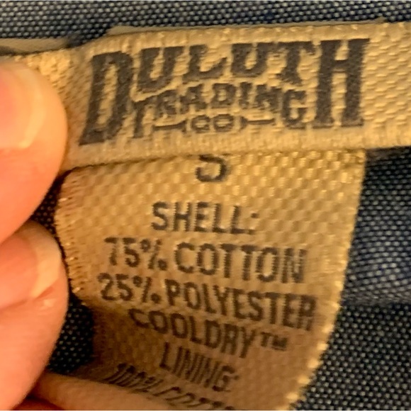 Duluth Trading co  light blue Jacket - Picture 12 of 14